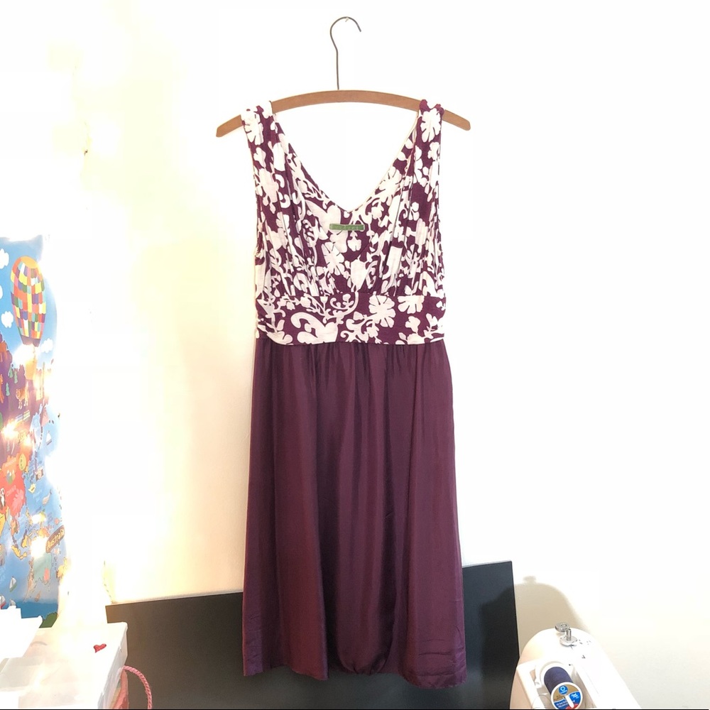 Anthropologie Velvet Dress